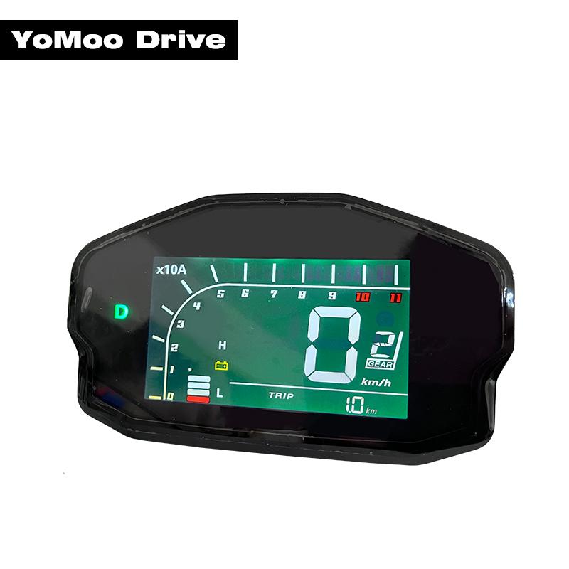 DKD LCD Speedometer Display ONE-LIN Communication Electric Scooter Bike Motorcycle For Votol and Fardriver Controller display
