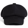 Soft Warm Winter Painters Cap With Solid Color Cotton Newsboys Cabbie Hat For Women Casual Outfit Everyday Essential