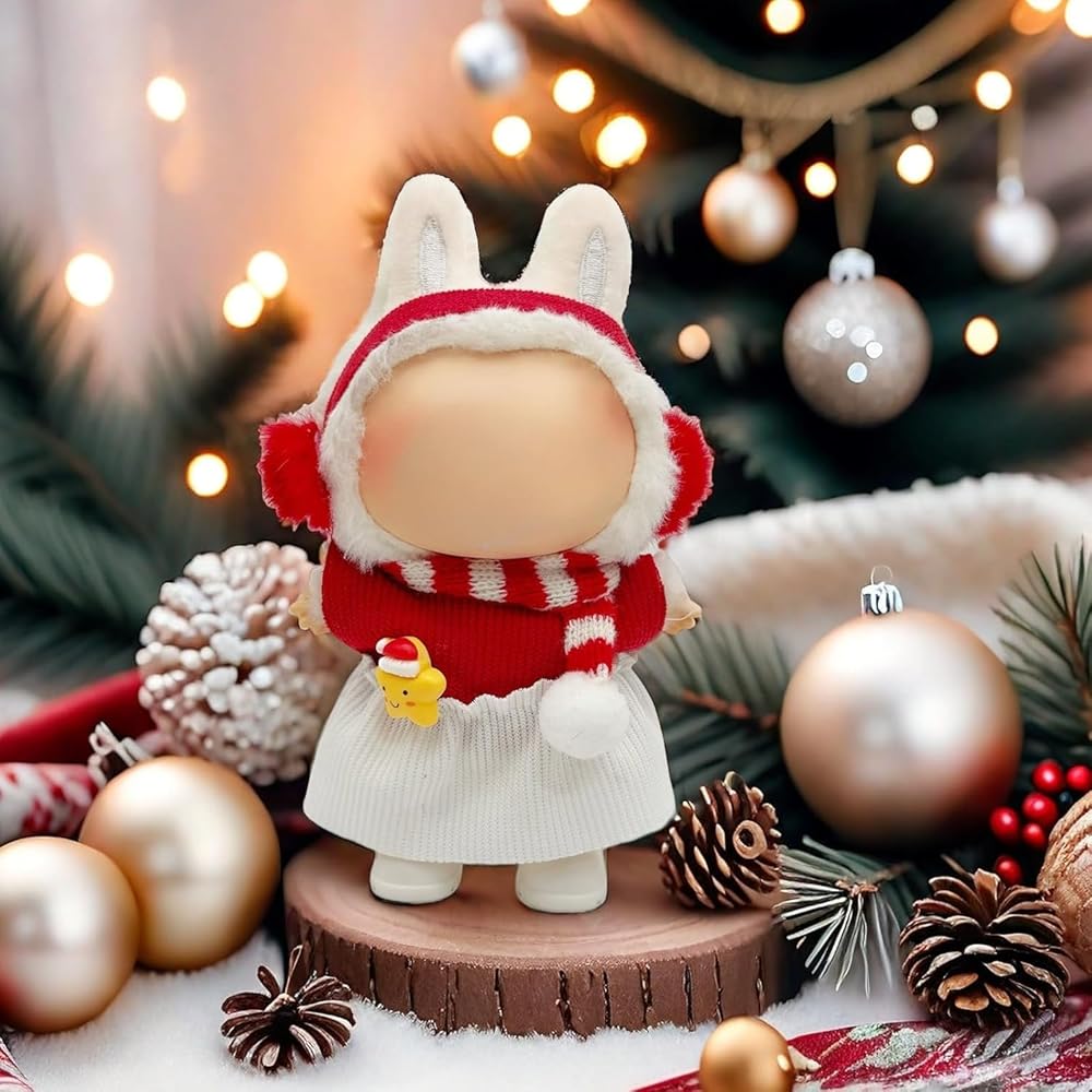 Cimoon Doll Clothes 15cm/17cm Cute Costume Outfit Accessories for Plush Toys and Dolls