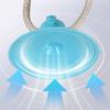 Dog Teething Toy with Treat Dispenser Suction Cup TPR Chew Ball Interactive Boredom Relief Dental Health Self-Play Pet Toy for Anxiety Energy Burn