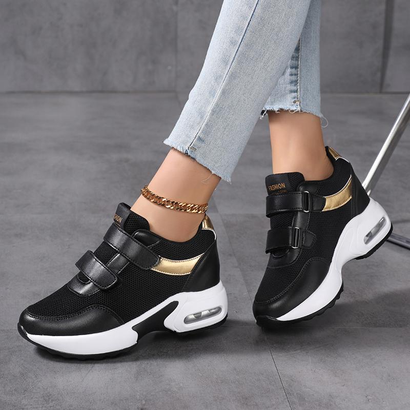 Fashion Platform Shoes for Women Air-cushion Walking Shoes Invisible Height-increasing Casual Shoes Traveling
