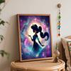 Disney Oil Painting Kit Galaxy Jasmine Home Decor Craft Perfect Gift Idea for Adults