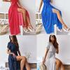 Women Print Polka Dot Dress Comfortable Lightweight High Recognition Elegant Style Slimming Flattering Fit Daily Wear
