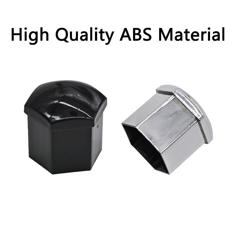 QHCP Car Engine Nut Screw Cover Protective Engine Screw Cap Rust-proof ABS Trims For Toyota RAV4 2020-2025 Interior Accessories