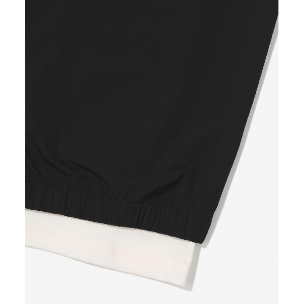 3pcs Woven Vest Top And Bottom Set  Fk2fsg3101xblk 