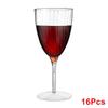 8/16Pcs Plastic Champagne Glasses Disposable Clear Cups Wedding and Party Celebration Cocktail Wine Glasses Picnic Bar Tools