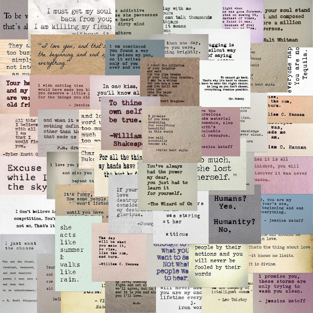 60 Retro Inspirierende Promi-Zitate Graffiti-Aufkleber Dekorieren Koffer DIY Personalisierte Wasserdichte Aufkleber