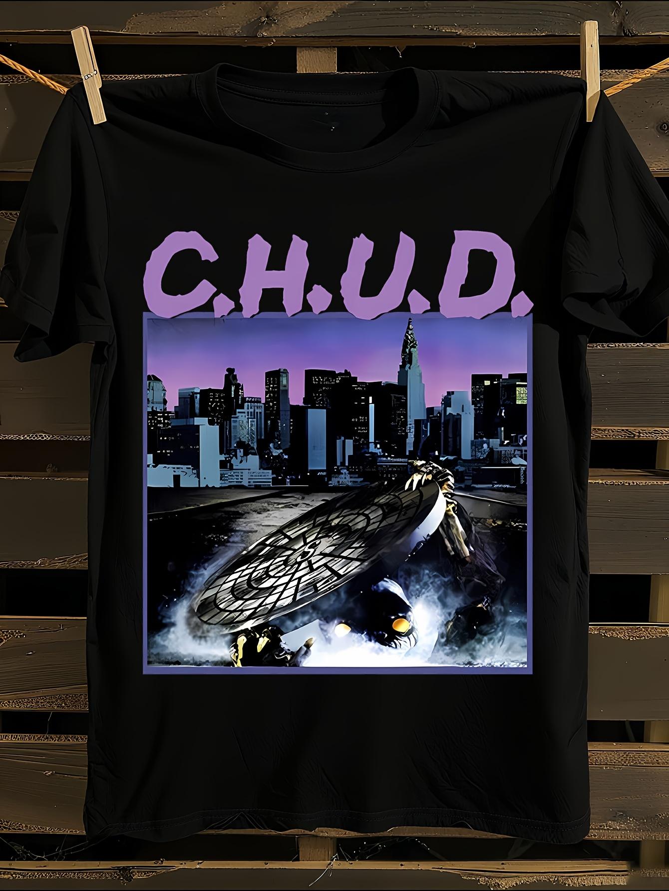 C.H.U.D CHUD Retro Horror Movie Tshirt S