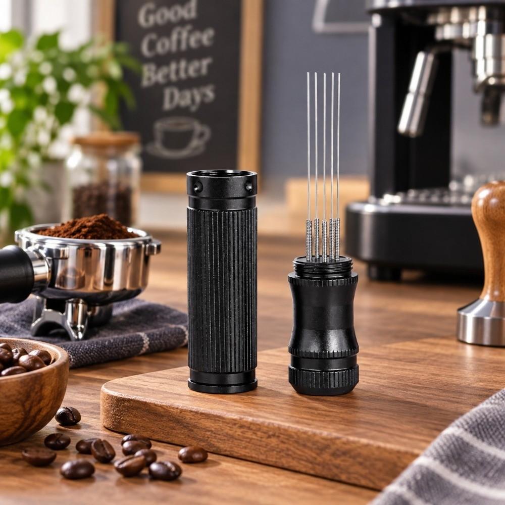 6 Needles Espresso Distribution Tool Stainless Steel Espresso Stirring Tools  Brewing