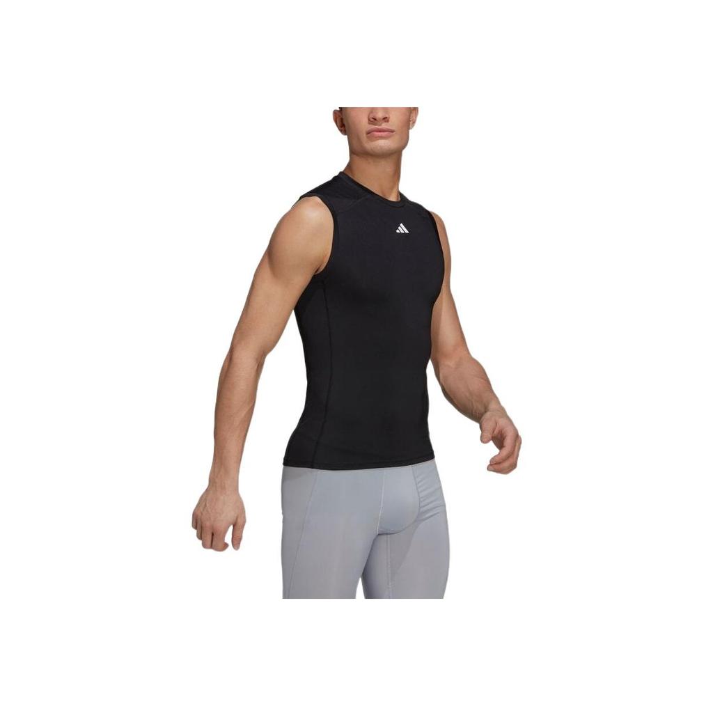 Adidas Techfit Training Sleeveless Tee Black Men Streetwear HK2338