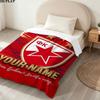Fußballverein Roter Stern Decke, Hohe Qualität, Bequem für Alle Jahreszeiten, Heimdekoration, Wärme und Komfort