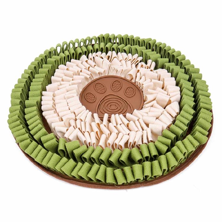 Dog Snuffle Mat Interactive Puzzle Feeder Toys for Rabbit Puppy 19 x 19 Inches