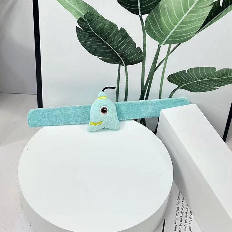 Creative Christmas & Halloween Snap Bracelet with Cartoon Reindeer, Pumpkin, Vampire, and Monster Designs