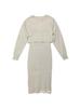 2026 Women's Knit Two-Piece Set: Vest Dress & Long Sleeve Round Neck Top
