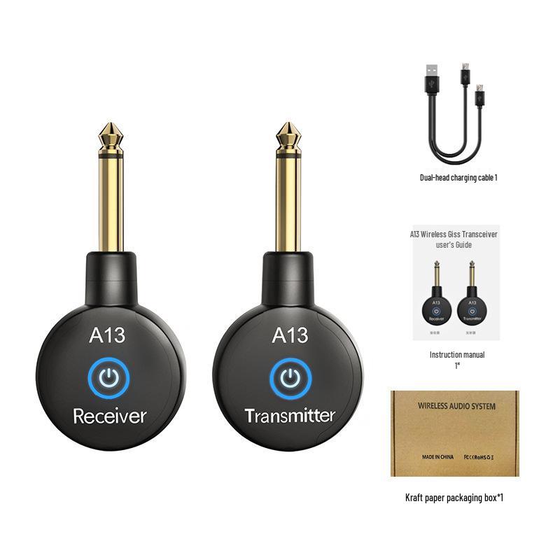 A8 A9 Wireless Audio Transceiver for Folk Guitar
