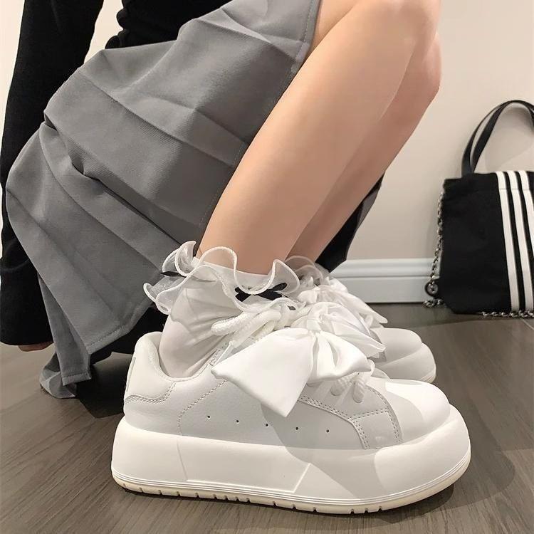 

Silk bow shoe buckle accessories fairy girl high-end board shoes bread shoes shoelace buckle decorative shoe flower accessories 35