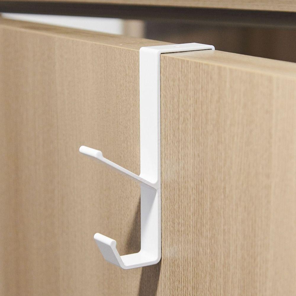 Schlagfreies Tür-Rückseiten-Lagerregal Edelstahl-Kleiderbügel Neuer Tür-Rückseiten-Haken