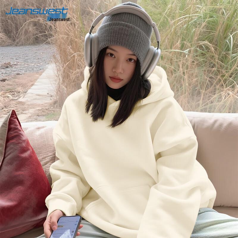 JEANSWEST Unisex Oversized Heavyweight Hoodie