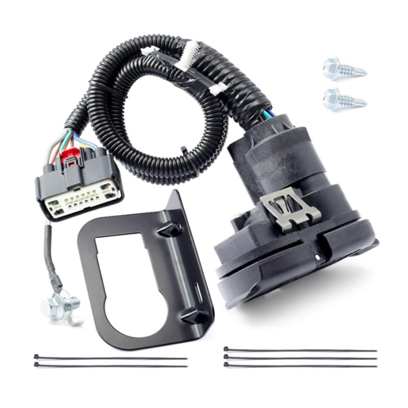 Trailer Tow Hitch Bar Wire Harness Connector for 2009-2014 9L3Z-15A416-A 9L3Z15A416A Tow Hitch Wiring Connector 1