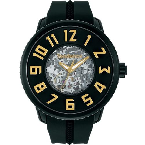 

Tendence SPORT Sport Skeleton Watch, Black Dial, Stainless Steel, Mineral Glass, Automatic, 51mm, Men s, TG491005