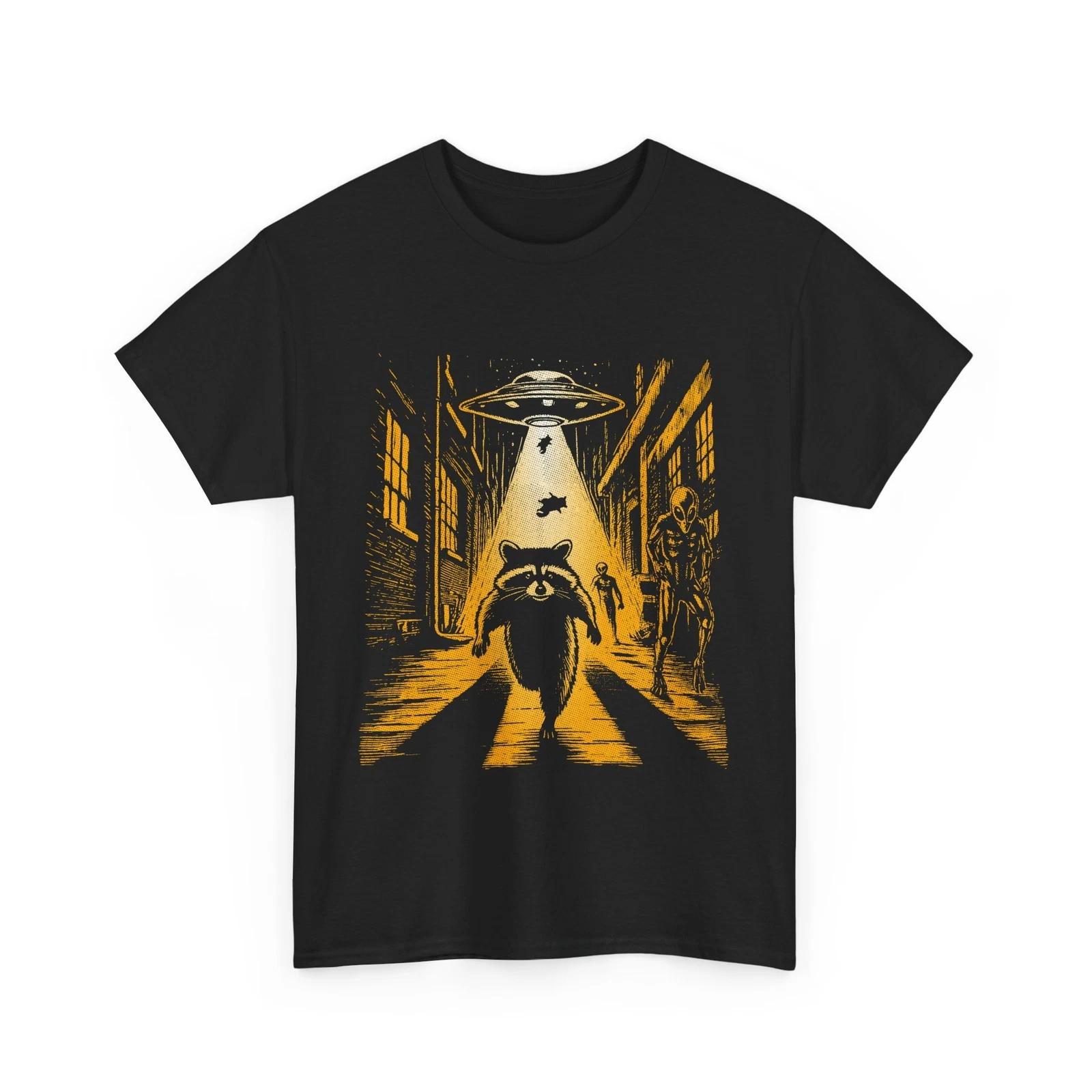 UFO & Alien Graphic Tee | Sci-Fi Inspired T-Shirt | Galaxy Lovers S