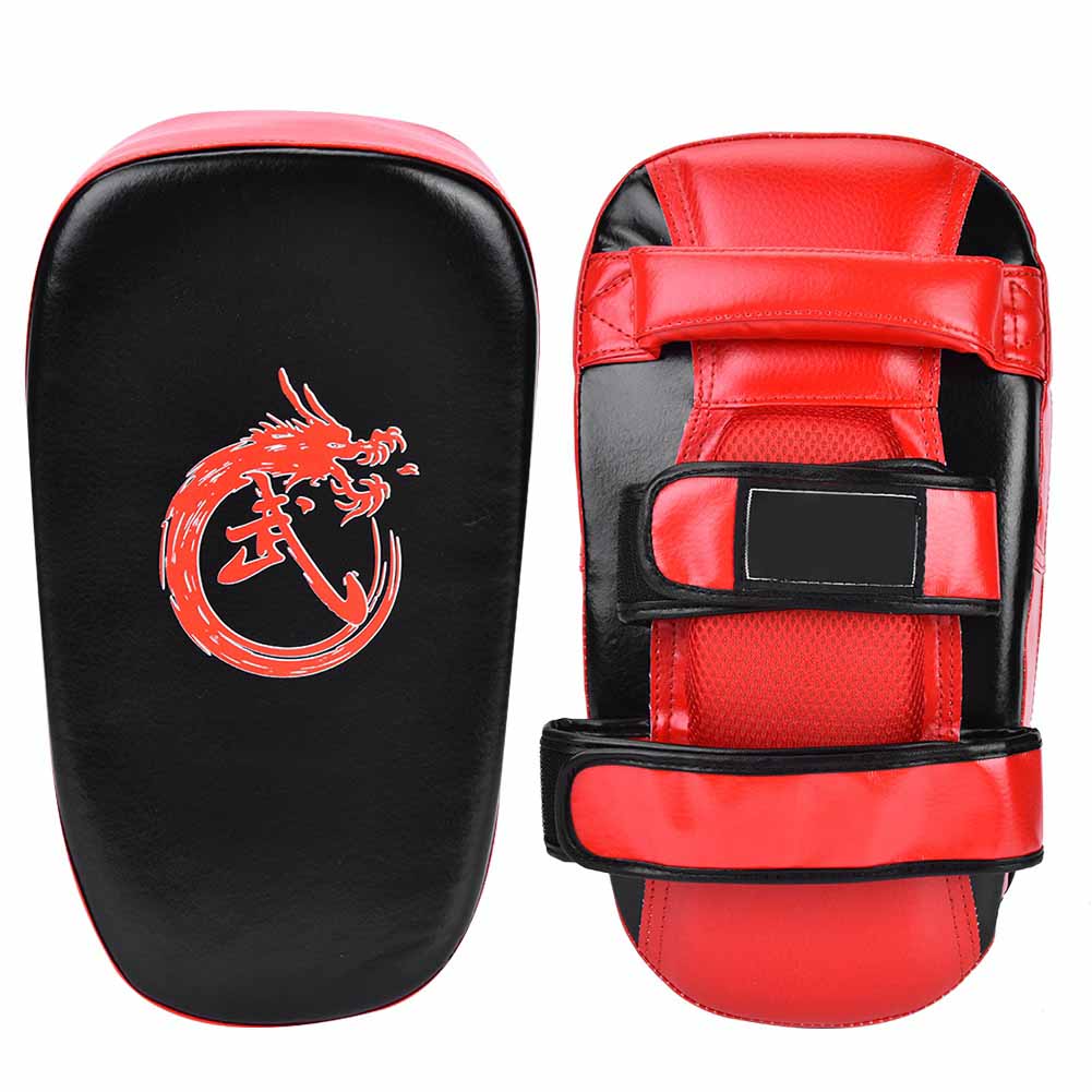 Curved Taekwondo Boxing Kicking Strike Pad Hand Feet Foot Target Punching Training Shield