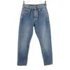 Made In Italy Tapered Denim Pants W24 Jeans Button Fly Women Used