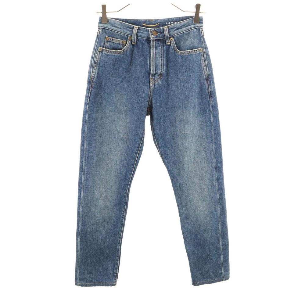 

SAINT LAURENT сделано в Италии Зауженные джинсовые брюки W24 Джинсы на пуговицах Женские Б/у