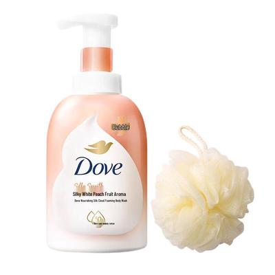 White Peach Moisturizing Shower Foam Set