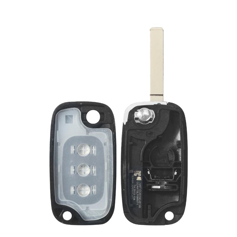 KEYYOU 3/4 Button For Mercedes Benz Smart Fortwo 453 Forfour 2015 2016 2017 Flip Remote Car Key Shell Case Cover Fob Folding Key