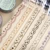 Dreamy Floral Lace Tomato Sauce Girl Seamless Tape for Journal Decoration