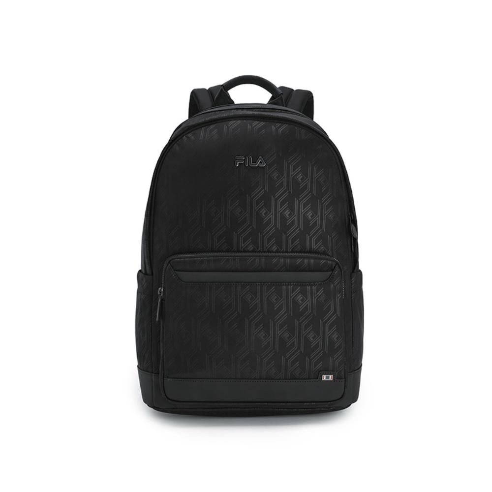 New FILA WHITE Fabric Backpack Men's Jet Black F13M543103FBK
