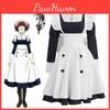 Stylish Blackbutler Mey Rin Uniform Cosplay Outfit For Anime Fans And Halloween Events