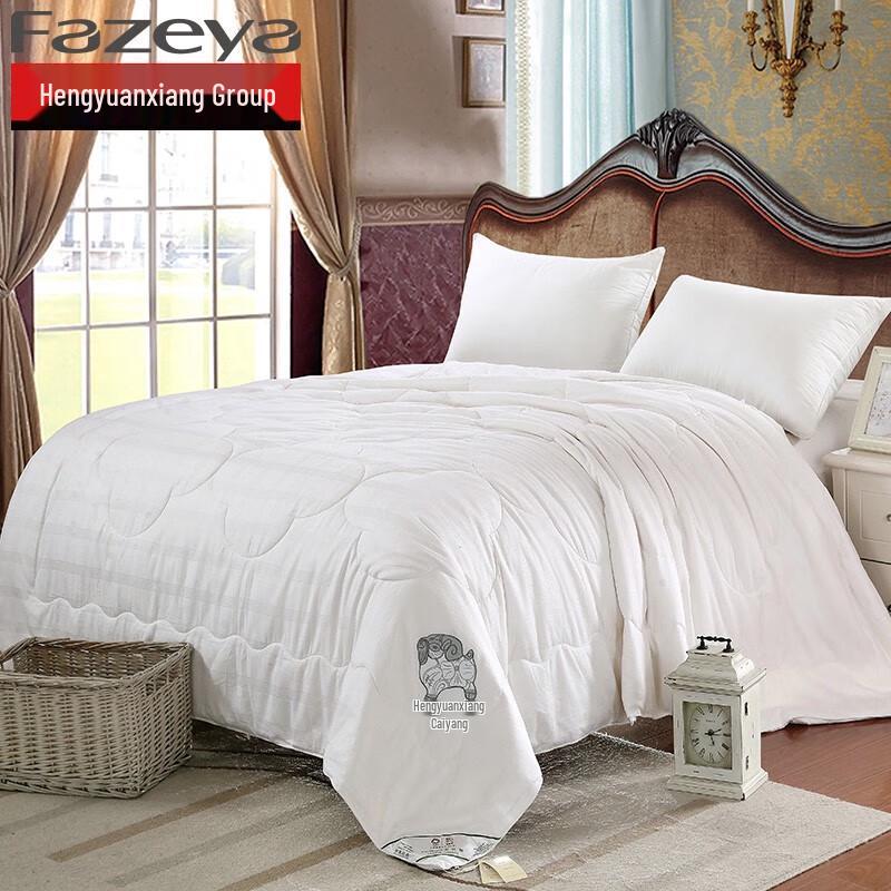 Hengyuanxiang Caiyang All-Cotton Satin Mulberry Silk Quilt 200x230cm