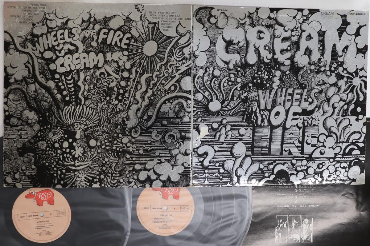 

LP Record CREAM - Wheels Of Fire MW90634 RSO 1975 Japan Rock Used