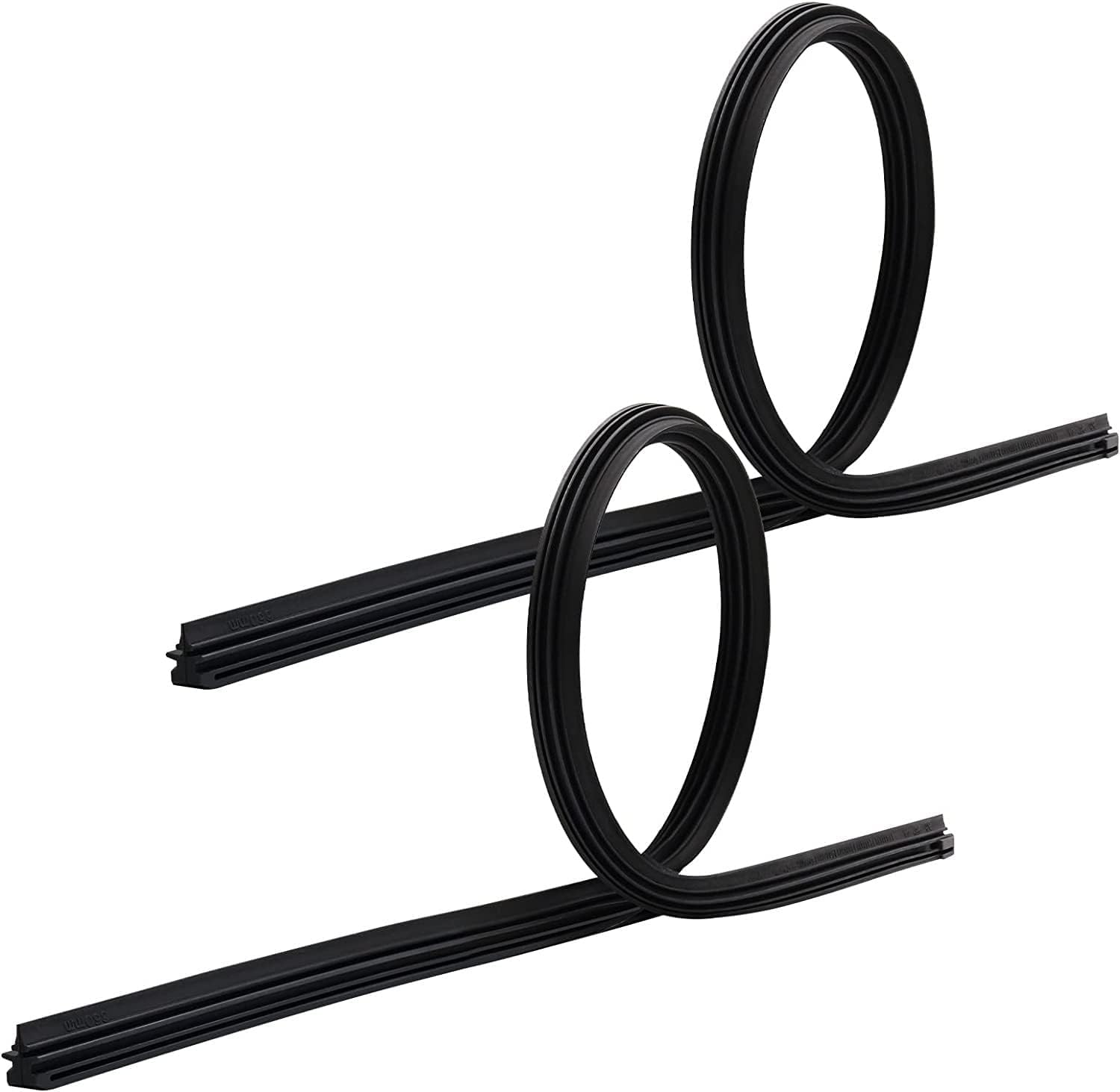 Biqing Wiper Replacement Rubber, Length 600mm Width 20mm Rubber Strip, 600MM