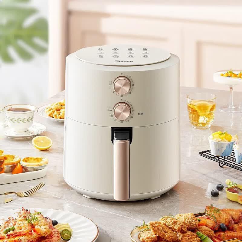 Midea 5L Smart Touchscreen Air Fryer CN plug (adapter included)
