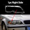 Headlights Cover for BMW 3 Series E46 Sedan 2002-2005 Car Headlamp Lens Glass Replacement Front Lamp Shade Auto Shell