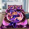 3D Print Yu-Gi-Oh MONSTER CARD Anime Bedding Set Duvet Cover Bed Set Quilt Cover Pillowcase Comforter king Queen Size Boys Adult