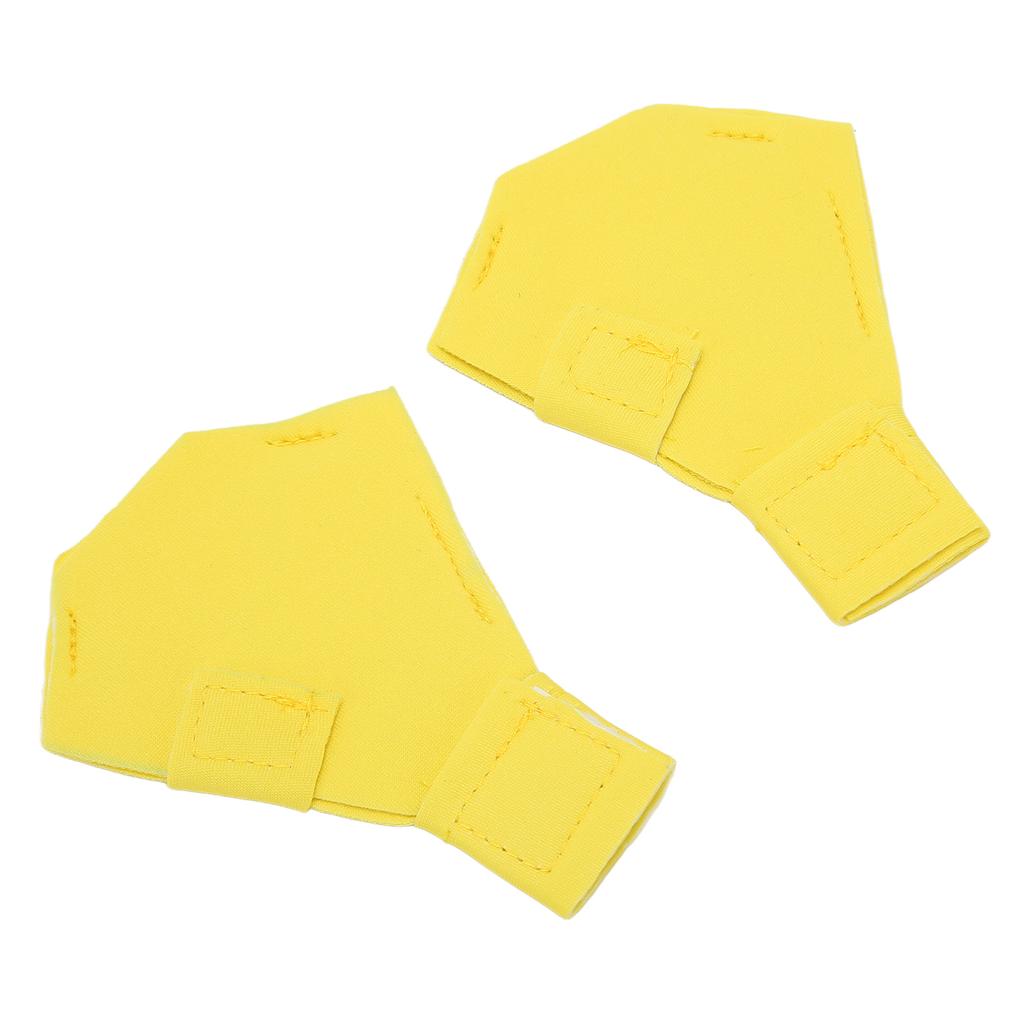 Pet Duck Shoes Soft Cushioning Stable Support Paw Protector Duck Protective Boots for Goose Yellow