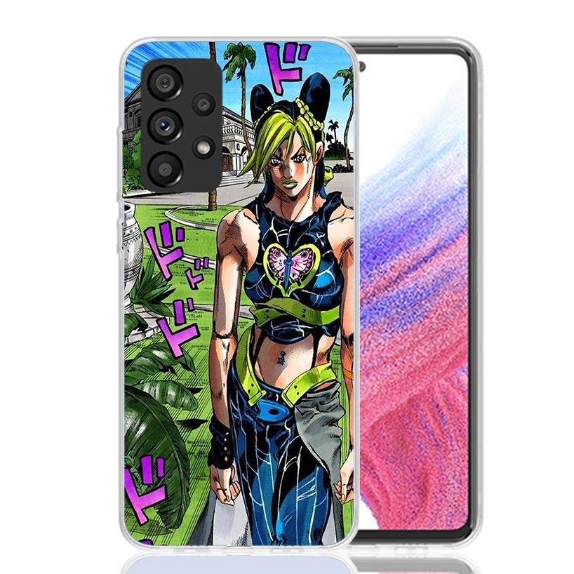JoJo's Bizarre Adventure Jolyne Cujoh Phone Case For Samsung Galaxy A17 A16 A14 A15 A13 A57 A56 A54 A55 A53 A37 A36 A34 A35 A33