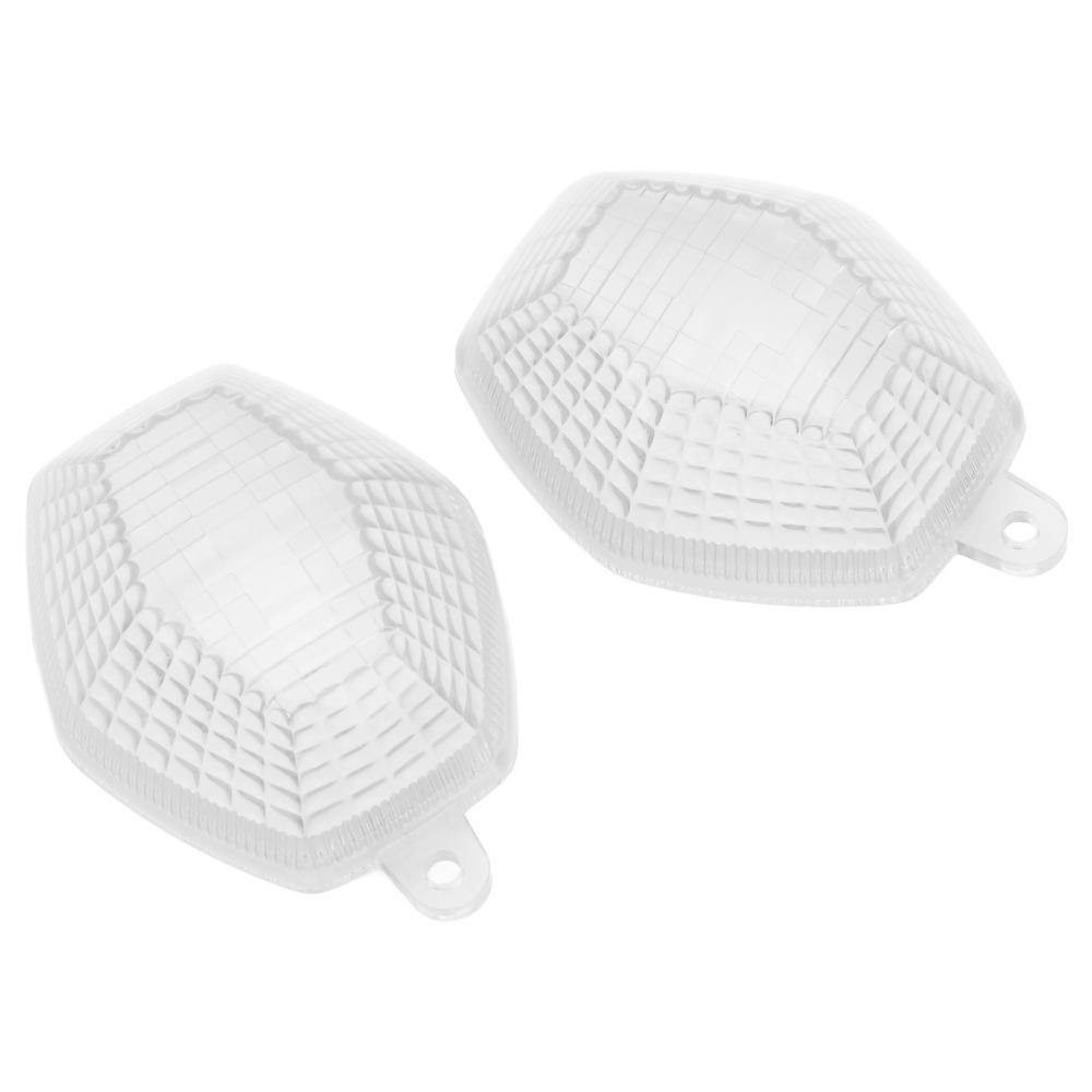 2PCS Signal Covers Motorcycle Turn Signal Light for SUZUKI GSX 650F 2008‑2011Black