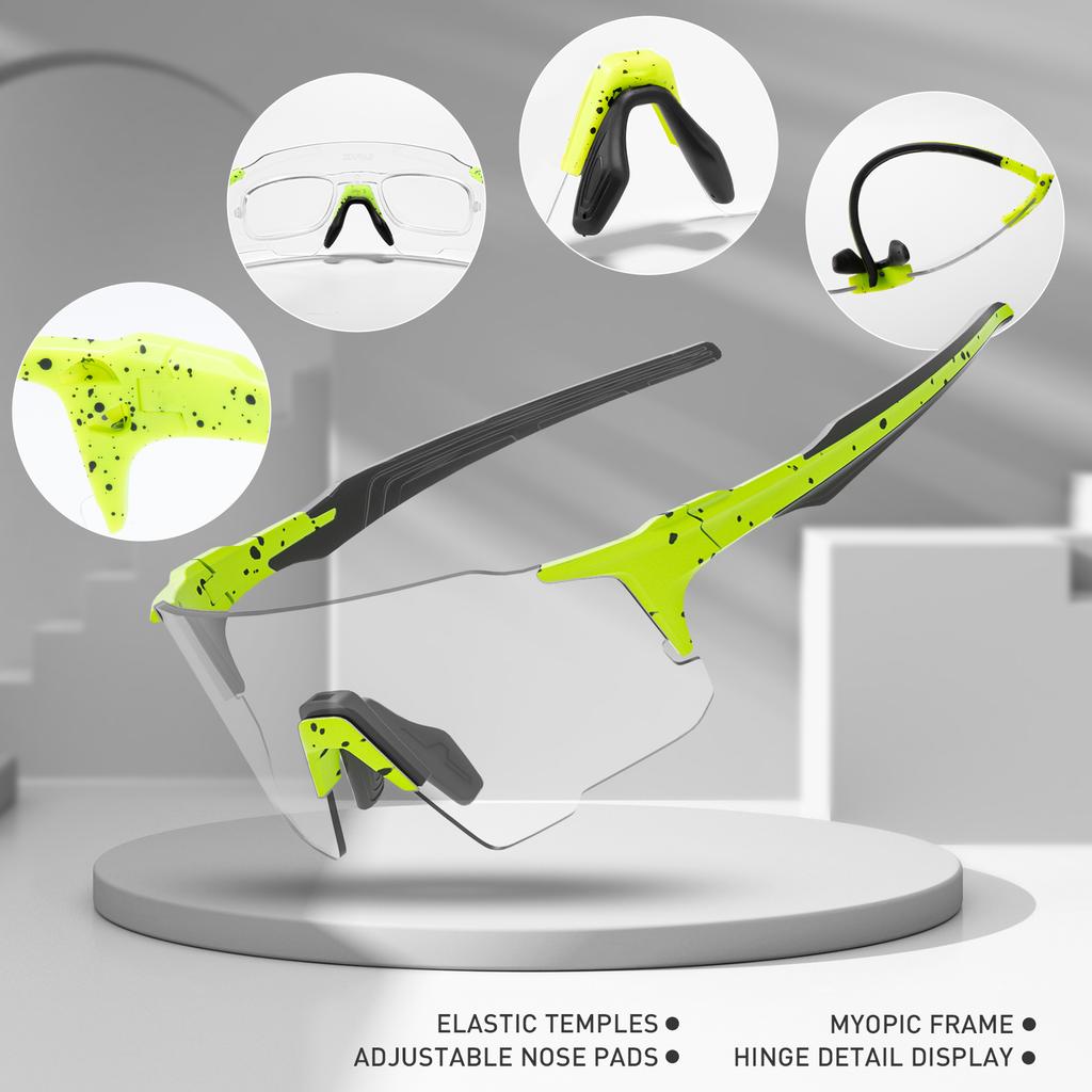 Cycling Glasses Pochromic Bicycle Glasses Men Women Bike UV400 Eyewear Outdoor Sports MTB Sunglasses  Ciclismo