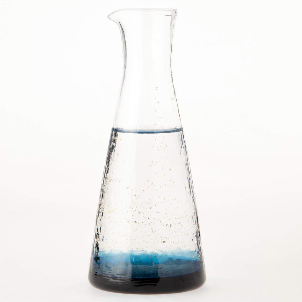 Toyo Sasaki Glass Edo Glass Yachiyo Kiln Sake Bottle 300ml Made In Japan Carafe Katakuchi Bowl Pitcher Decanter Gift Present 63701