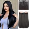 Synthetic Hair Pads Invisible Seamless Clip In Hair Extension Increase Hair Top Side Cover Hairpiece Hair Piece