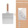 Tool Trays Pizza Lifter Stainless Steel Turner Spatula Pizza Spatula Paddle Griddle Scraper Stainless Steel Pizza Paddle