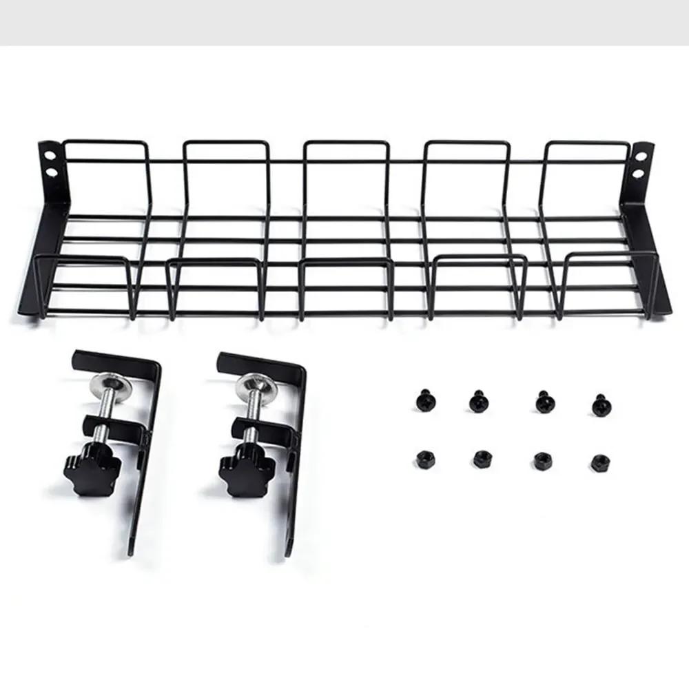 Undertable Storage Rack Metal Cable Tray Computer Desk Wire Organizer Without Perforated Kitchen Storage Accessories Weed Tray
