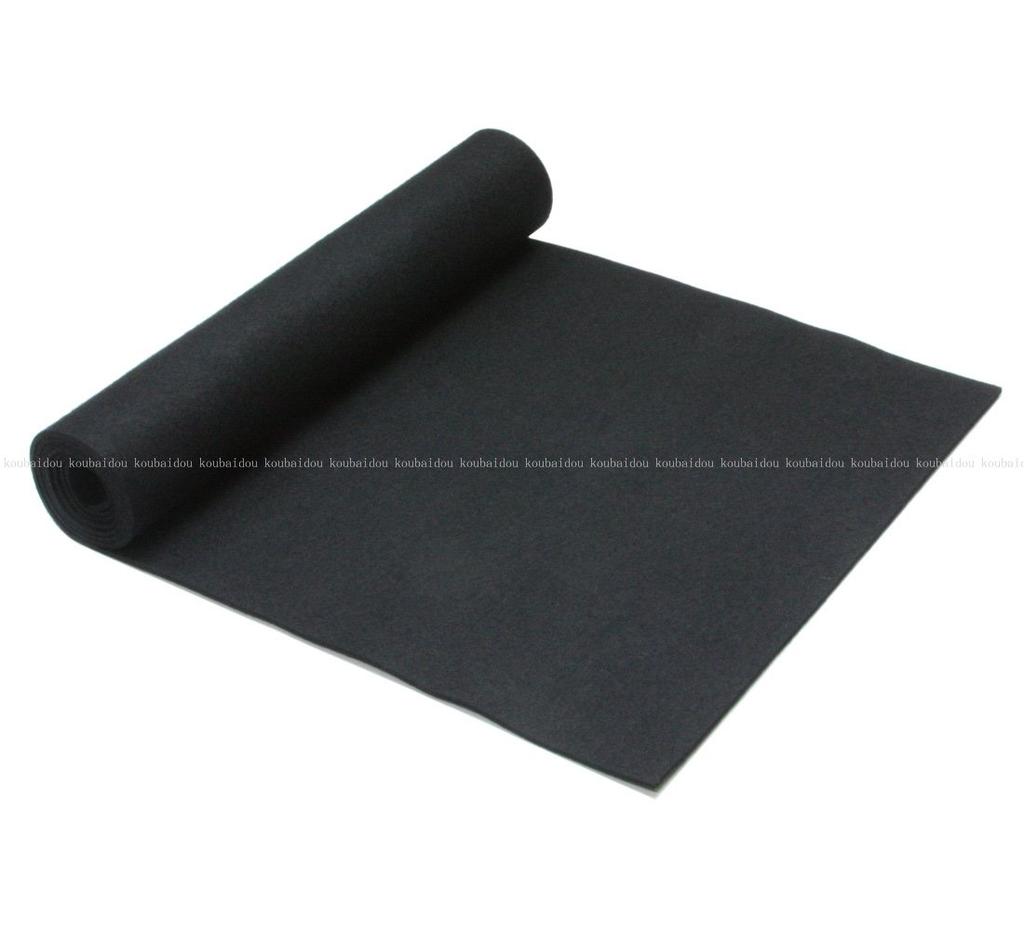 Kobaido Calligraphy Desk Pad for New Year's Calligraphy (30 X 110cm) Black Mosen 2mm