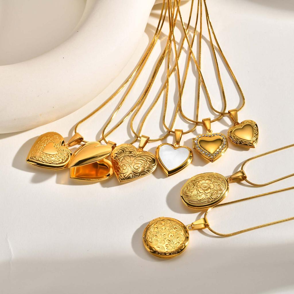 18K Goldplattierter Anhänger Lange Kette Halskette, Pullover Herz Halskette Modeschmuck für Damen 20 Zoll-47 Zoll