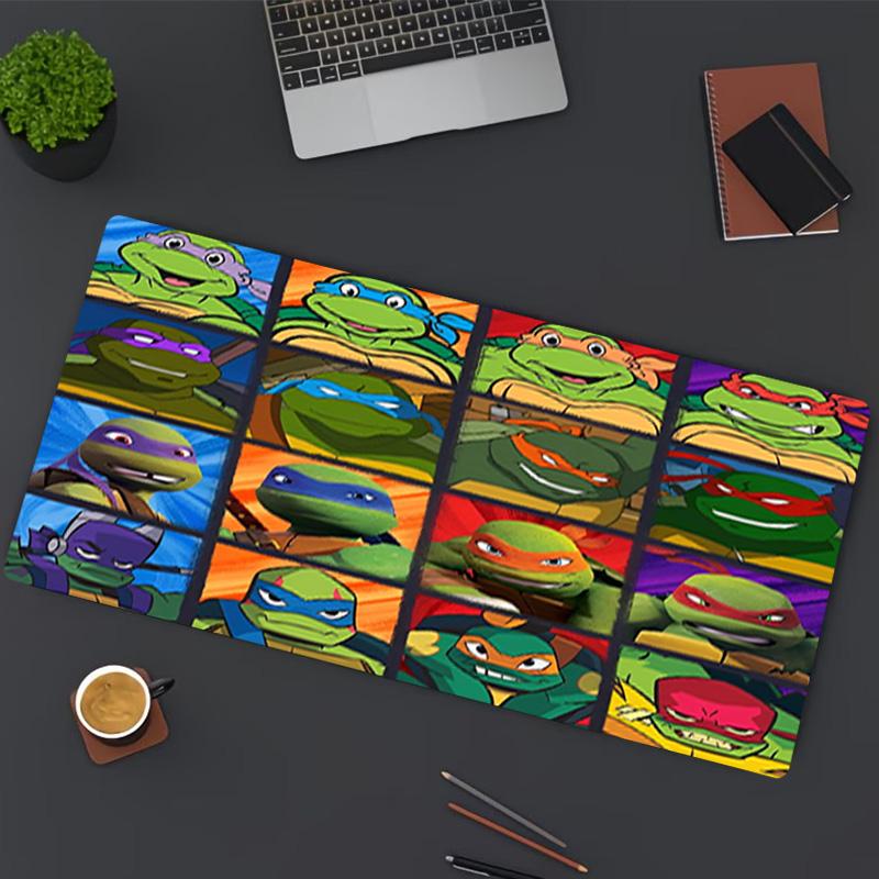 Teenage Mutant Ninja Turtles Print Mouse Pad, for Keyboard Pad Laptop PC Mat for Office Home Use, Desk Decor, Perfect Birthday Gift for Gamers